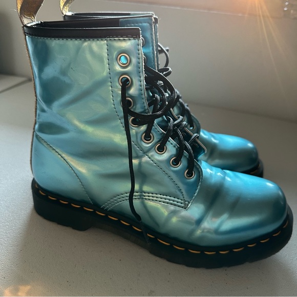 Dr martens Vegan 1460 Goldmix - Picture 2 of 10